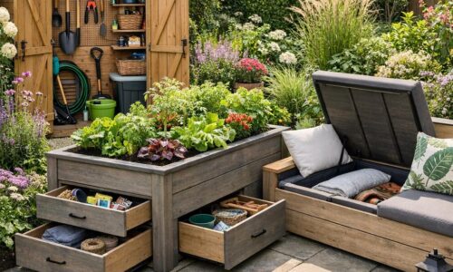 Pfiffige Lösungen für mehr Stauraum im Garten und Zuhause