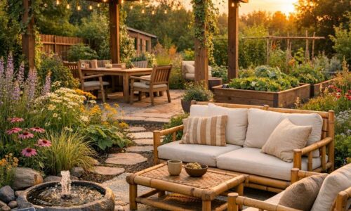 Nachhaltig und stylisch: Wohnideen für Gartenfreunde